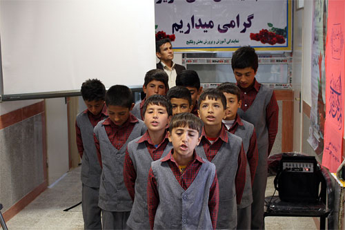 افتتاح مدرسه 8 کلاسه خیری روستای الادیزگه نمین