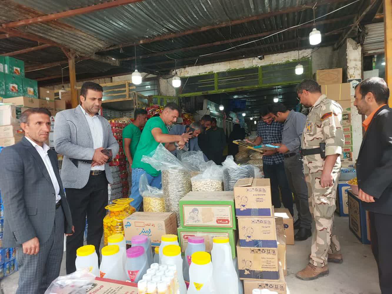 بازرسی ستاد تنظیم بازار در دنا